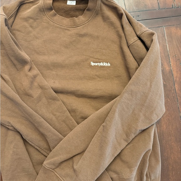 Sporty & Rich Brown Men's Crewneck - Picture 1 of 4